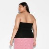 Women's Asymmetrical Slim Fit Tube Top - Wild Fable™ - 3 of 4