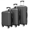KTMBDW 3 Piece Luggage Sets, Lightweight with Spinner Wheels TSA Lock Hardside Travel Rolling Suitcases 20/24/28in for Carry On Check-in Business Trip - 2 of 4