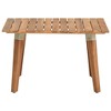 vidaXL Patio Coffee Table 23.6"x23.6"x14.2" Solid Acacia Wood - 2 of 4