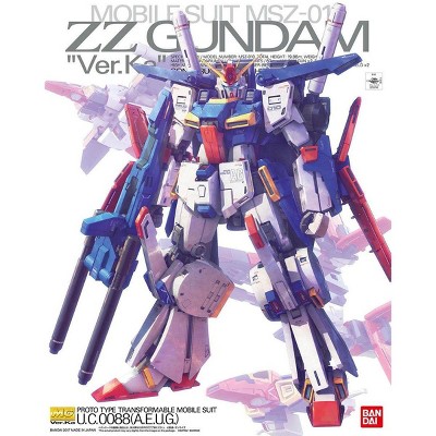 Bandai Hobby Double Zeta Gundam Zz Gundam Ver.ka Mg 1/100 Model Kit ...