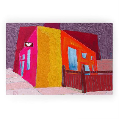 Sewzinski Secret Admirer Looped Vinyl Welcome Mat - Society6