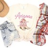 Simply Sage Market Women's Coquette Arizona Cowgirl Boots Short Sleeve Graphic Tee - 3 of 3