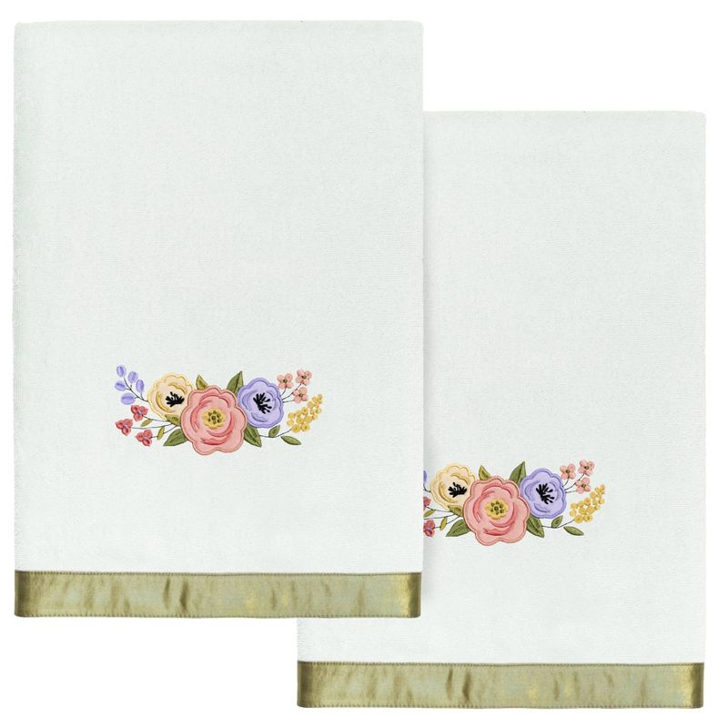 Verano Design Embellished Towel Set - Linum Home Textiles, 1 of 6