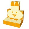 Picasso-TILES 25 PC Mix & Match, Animal, Yellow, Orange Theme Magnetic Building Puzzle Cubes Set for Kids Ages 3+ - 3 of 4