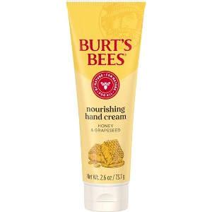 Burt's Bees Honey and Grapeseed Oil Hand Cream - 2.6oz - 1 of 4