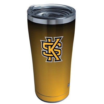 NCAA Kennesaw State Owls 20oz Ombre Stainless Steel Tumbler with Lid