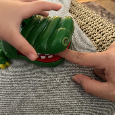 Jouets de dents de crocodile, Jeux de dentiste qui se mordent les doigts de  crocodile, jeu interactif drôle d'alligator pour les enfants Fête  d'anniversaire en famille (vert menthe)