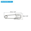 Unique Bargains Large Metal Sturdy Sewing Safety Pins for Blankets 50 Pcs - 2 of 4