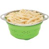 HIC Harold Import Co Green Silicone 3 Quart Collapsible Colander - 3 of 3
