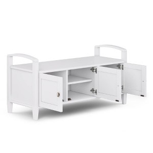 44" Norfolk Solid Wood Entryway Storage Bench - WyndenHall - 1 of 4