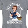 Women's - Disney Princess - Belle My Weekend Is Booked Short Sleeve Graphic T-Shirt - 2 of 4