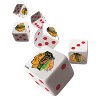 MasterPieces Officially Licensed NHL Chicago Blackhawks - 6 Piece D6 Gaming Dice Set Ages 6 and Up - 3 of 4