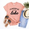 Simply Sage Market Women's I'd Rather Be At The Lake Short Sleeve Graphic Tee - 3 of 4
