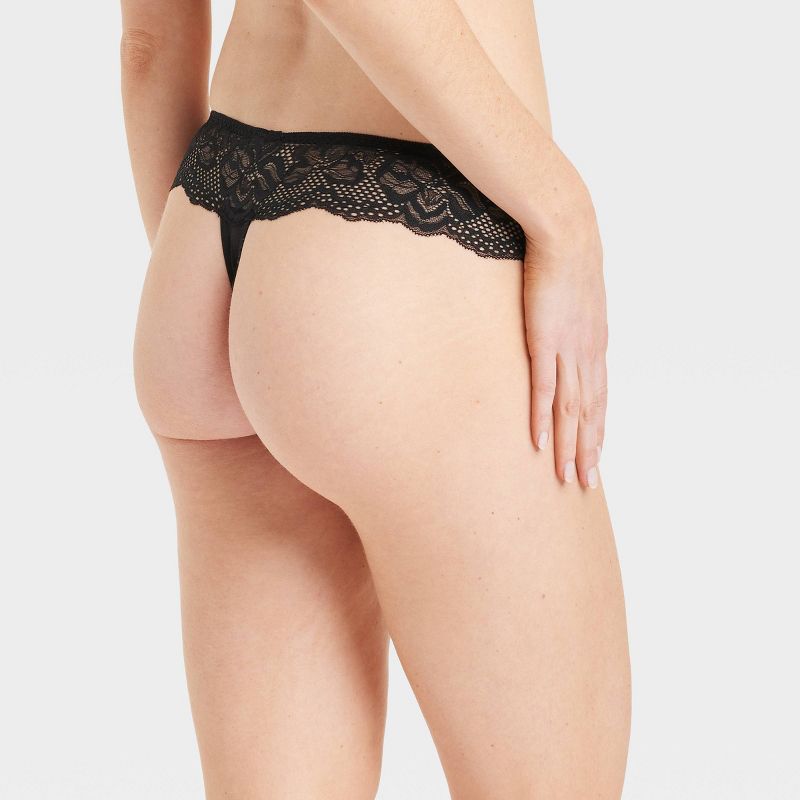Women's Galloon Lace Thong - Auden™, 3 of 8