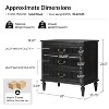 Herlinda 3-Drawer Nightstand with Built-In Outlet Set of 2|ARTFUL LIVING DESIGNS - 3 of 4