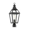 Savoy House Jackson 1 - Light Post Light in  Black/Gold - 4 of 4