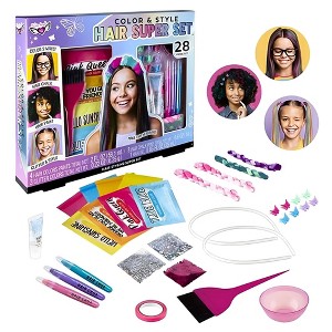 Fashion Angels Fashion Angels Color & Style Hair Styling Super Set - 1 of 4