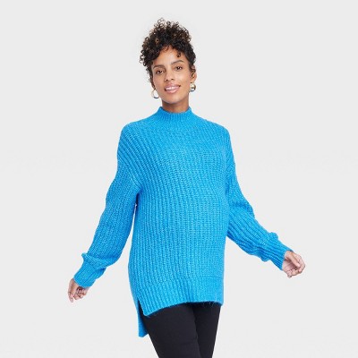 Cozy High Neck Maternity Sweater - Isabel Maternity By Ingrid