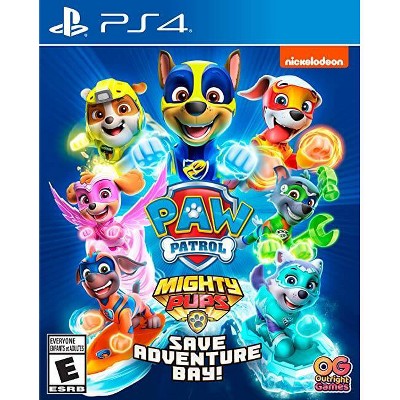 Paw Patrol: Mighty Pups Save 4 - : Bay Playstation Adventure Target