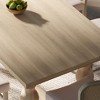 Maven Lane Leon Traditional Wooden Dining Table in Antiqued Finish - 3 of 4