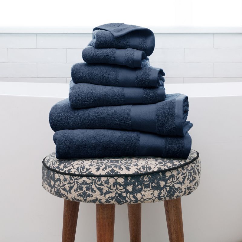 6 Piece Bath Towels Set, 100% Super Plush Premium Cotton - Becky Cameron, 5 of 14