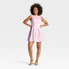 Women's Bow Back Mini A-Line Dress - Wild Fable™ - 3 of 4