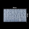 JDICTION Crystal Epoxy Resin Letter Molds - Perfect for Hand Crafts, Key Chain & DIY Jewelry Making with Findings Accessories - 2 of 4