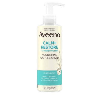 Aveeno Calm and Restore Nourishing Oat Cleanser - 7.8 fl oz