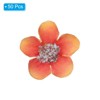Unique Bargains Silk Realistic Handmade Decorative Artificial Daisy Flower Heads 50 Pcs - 3 of 4