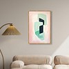 Art Remedy Jade with Magnets Contemporary Shapes Abstract Wall Art Framed - 2 of 4