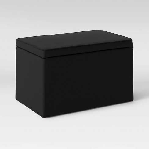 Room essentials store double storage ottoman