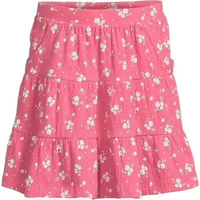 Lands' End Kids Knit Gauze Tiered Skirt