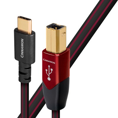AudioQuest Cinnamon USB B to C Cable - 4.92 ft. (1.5m)
