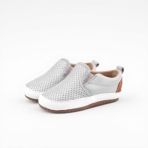Little Love Bug Company Gray Quinn Slip-On Sneaker - 1 of 4
