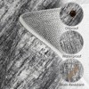 Washable Area Rugs for Living Room, Non-Slip Modern Abstract Rug for Bedroom, Low Pile Stain-Resistant Soft Contemporary Neutral Carpet - 4 of 4