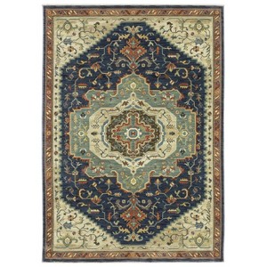 Oriental Weavers Francesca FR09F Blue / Multi Indoor Area Rug - 2' x 3' - 1 of 4