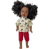 Doll Clothes Superstore Handmade Christmas Sign Print Short Set – Fits 18-Inch Girl Dolls - 3 of 4
