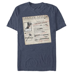 Men's Batman Harley Quinn Arkham Asylum Form T-Shirt - 1 of 4