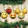 Old World Christmas Blown Glass Mini Ornament for Christmas Tree, Emoji (Set of 6) - 2 of 4