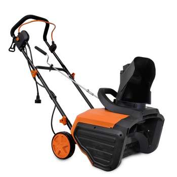 Costway 20 Electric Snow Thrower 120V 15Amp Snow Blower w/180Â° Rotatable  Chute 2 Lights 