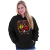 PACMAN Happy Halloween Game Over Hoodie Sweatshirt Women Men Brisco Brands - 3 of 4