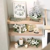 9"H and 10.25"H Sullivans Green Sleigh - Set of 2  Christmas Decor  Green - 4 of 4
