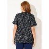 Catherines Women's Plus Size Petite Isabella Romance Blouse - 3 of 4