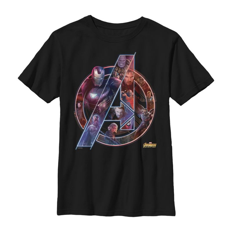 Boy's Marvel Avengers: Infinity War Logo T-Shirt, 1 of 6