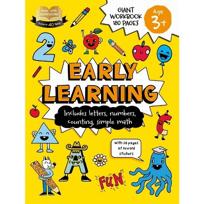 Help with Homework: 3+ Early Learning - by  Igloobooks (Paperback)