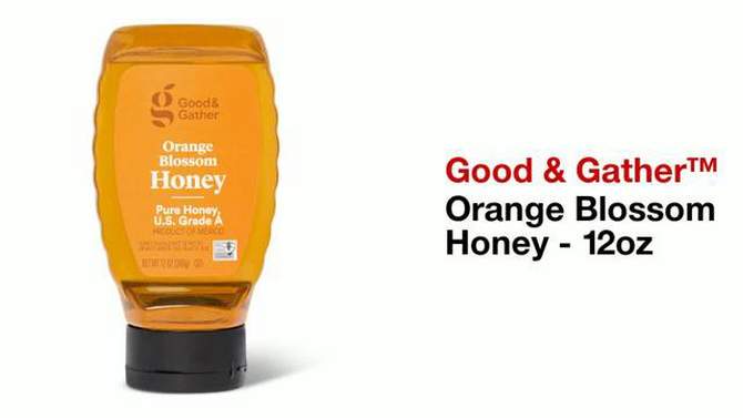Pure Orange Blossom Honey - 12oz - Good &#38; Gather&#8482;, 2 of 5, play video