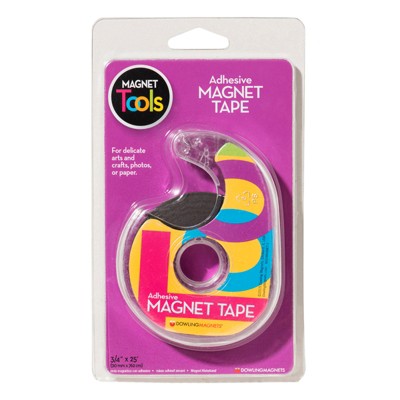 DOWLING MAGNETS Magnet Tape 3/4 X 25 Adhesive Back 735001