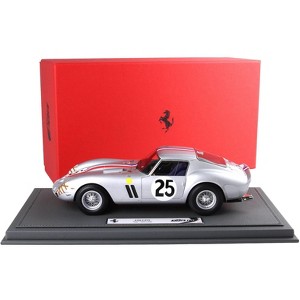 Ferrari 250 GTO #25 Elde - Pierre Dumay "24 Hours of Le Mans" (1963) with DISPLAY CASE Ltd Ed to 90 pcs 1/18 Model Car by BBR - 1 of 4