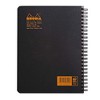 Rhodia Meeting Paper Book 80g Paper - Lined 80 sheets - 6 1/2 x 8 1/4 - Black cover - 3 of 3