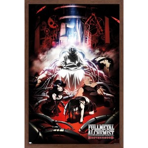 Trends International Fullmetal Alchemist: Brotherhood - Key Art 3 Framed Wall Poster Prints - 1 of 4